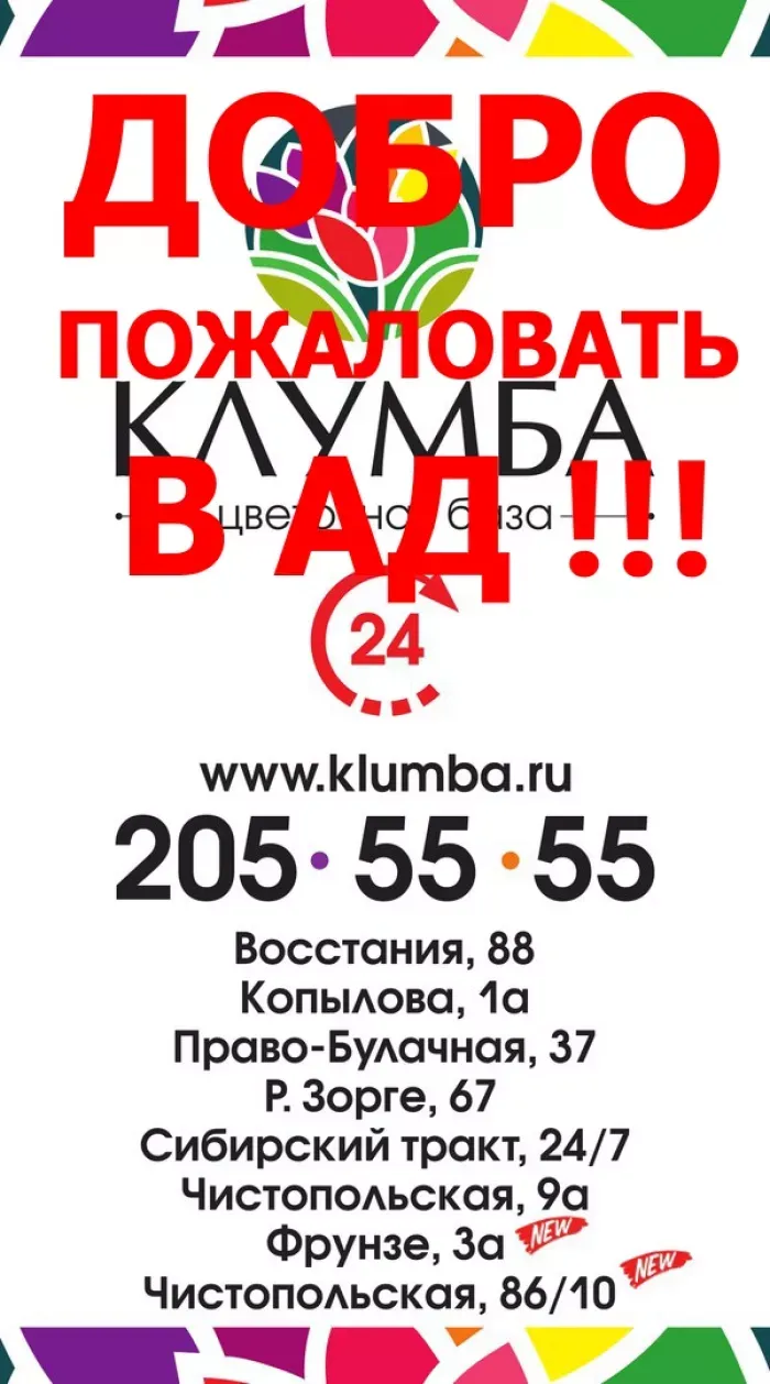 Клумба - цветочная база